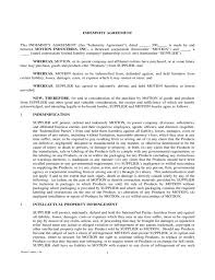 Often a letter of indemnity is written by a third party, often a bank or insurance company. Sample Indemnity Agreement Free Download