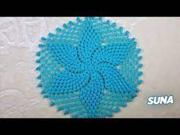 Orumcekli Ruzgar Gulu Lif Modeli Yapimi Spider Windmill Washcloth Pattern Knitting Crochet Youtube Tig Isleri Krose Orgu Motifleri