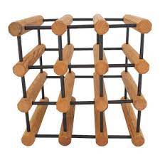 Wine bottle rack mid century modern wall or stackable. Vintage New Mid Century Modern Wine Racks Chairish