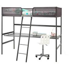 Tuffing Loft Bed Frame Dark Gray Twin Ikea Loft Bed Frame Loft Bed Ikea Loft Bed