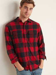 Red And Black Buffalo Plaid Mens Flannel Shirt Red Plaid Shirt Mens Mens Red Flannel Shirt Wrangler plaid fleece button up jacket sz xl. mens flannel shirt