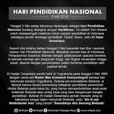 Pidato Singkat Hari Pendidikan Nasional Lakaran