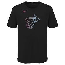 Burnie is the mascot of the miami heat, the nba basketball team. Miami Heat Nike City Edition Logo T Shirt Jugend