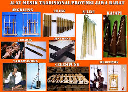 Jenis kayu yang digunakan untuk membuat tarawangsa adalah kayu kemiri, jengkol, dadap, dan kenanga. Alat Musik Tradisional Provinsi Jawa Barat Dtechnoindo