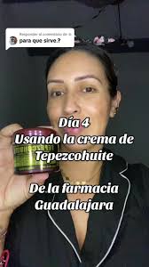 Usando la crema de Tepezcohuite de Farmacia Guadalajara