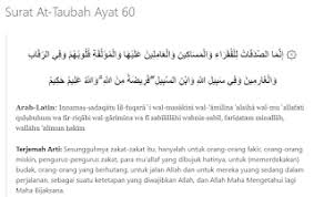Berhijrah, menolong, dan mengikuti perbuatan baik, akan mendatangkan keridhaan dan pahala dari allah swt. 8 Golongan Orang Yang Menerima Zakat Berdasarkan Al Qur An Update Terbaru