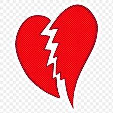 Halftone Red Broken Heart Sticker Overlay Design Resource Free Image By Rawpixel Com Ningzk V In 2021 Heart Stickers Halftone Free Illustrations