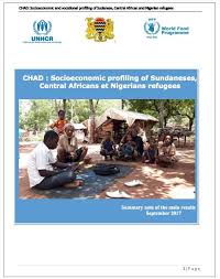 Unhcr And Wfp 2017 Chad Socioeconomic And Vocational Profiling Of Sudanese Central African And Nigerian R World Food Programme Central African African Food