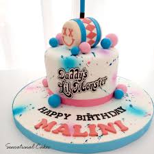Harley quinn plus comics themed birthday party ideas! The Sensational Cakes Suicide Squad Harley Quinn Hammer Pink Blue Air Brush 3d Children Girl Customized Cake Singaporecake Hammercake 3dcake Childrencake Harleyquinncake Girlcake Childrencake