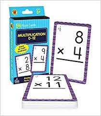 Diy printable flashcards for multiplication with the answers on the back. Carson Dellosa Multiplication Flash Cards Grades 3 6 Double Sided Cards Multiplying Select Factors Through 12 Elementary Mathematics Practice 54 Pc Brighter Child 9780769677439 Amazon Com Books