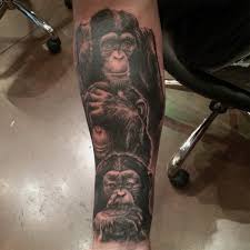 The hear no evil, see no evil, and speak no evil tattoos are often referred to as wise monkeys or the mystic apes. High Voltage Tattoo On Twitter Oldie But Goodie Hear No Evil See No Evil Speak No Evil Tattooed By Artofkevinlewis To Book An Appointment With Kevin Click The Link In Our Bio Https T Co Wcuy6wqp19