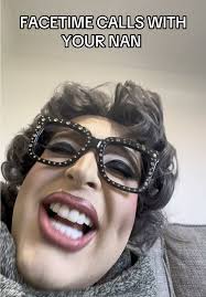 Funny Facetime Call with Grandma