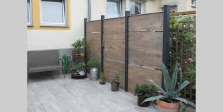 Sichtschutz terrasse garten holz metall modern secret 4. Terrasse Mit Sichtschutz Terrassenbau Halle