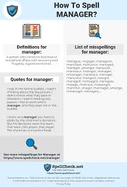 How To Spell Manager And How To Misspell It Too Spellcheck Net