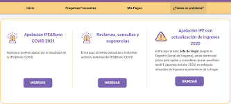 Resolución aprueba protocolo procedimiento gestión de reclamos, sugerencias y felicitaciones cajmetro. Ife Y Bono Covid Conoce Como Apelar A Los Resultados Para Recibir El Pago De Febrero Si No Fuiste Seleccionado Redgol