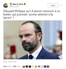 C'est un vitiligo qui provoque ces taches blanches ! Edouard Philippe La Barbe Paperblog