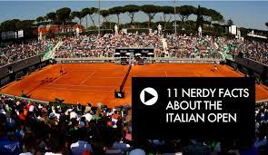 The czech player looked devastated as. Video Rome 11 Nerdy Facts About The Italian Open