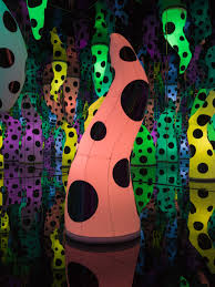 The alchemist of polka dots, Yayoi Kusama creates a vision of infinity on  earth