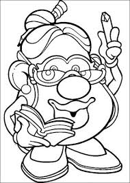 Keep your kids busy doing something fun and creative by printing out free coloring pages. Kids N Fun Com 57 Coloring Pages Of Mr Potato Head