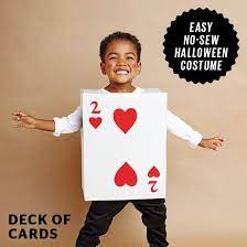 Reinforce the underside with additional tape. 51 Kid Halloween Costumes That Are Easy To Make Card Costume Sew Halloween Costume Cardboard Costume