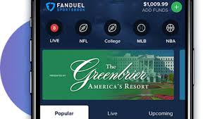 The greenbrier, along with its two mobile sports betting apps, fanduel sportsbook and betmgm sportsbook is responsible for more than half of the state's handle and nearly 80% of the online handle. Fanduel West Virginia Mobile Sports Betting App Activated