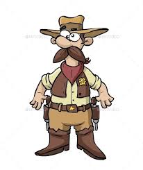 Cartoon Cowboy Cartoon Cartoon Illustration Cowboy