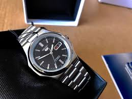 Seiko 5 Automatic Snkk47k1 Classic Dress Men Watch 7s26 Black Dial Rare New Seiko Watches For Men Seiko 5 Automatic