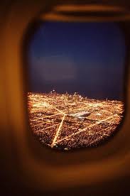 Pin By Sade Zo On Travel Plane Window City Lights Photography
