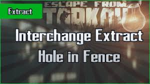 Hole In Fence Extract Interchange Escape From Tarkov Eft Exfil Guide For Beginners Youtube