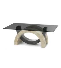 Most coffee tables are made of wood (though faux wood tables are increasingly common) or glass and metal, typically, stainless steel or aluminum and may. Stones Olimpia Coffee Table With Smoked Glass
