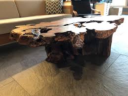 They play a big role inside the overall décor of the space. Tree Stump Tables Mounts And Stands Custom Craft Furniture Live Edge Coffee Table Redwood Slabs Tree Stump Tables
