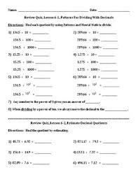 Savvas realize answer key 6th grade math /. Envision Topic 1 4 Review Worksheets Teaching Resources Tpt