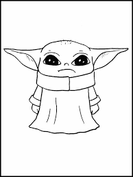 Free printable baby yoda coloring pages for kids of all ages. Mandalorian Baby Yoda 7 Printable Coloring Pages For Kids In 2021 Coloring Pages Printable Coloring Book Printable Coloring