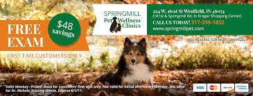 Although our surgical procedures are all performed in our westfield location, often you may drop off and pick up your pet at our dunkirk office. Specials At Louisville Family Animal Hospital