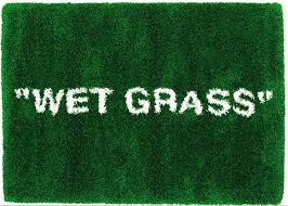 Virgil Abloh X Ikea Markerad Wet Grass Rug 195x132 Cm Green Grass Rug Ikea Rug Rugs