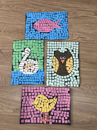 pin by michelle von straate on arts and crafts for kids preschool art projects school art activities mosaic art projects