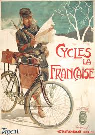 La Francaise Bicycles Publicites Vintage Affiches Retro Affiche Vintage