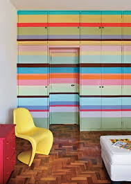 Get Creative With Your Next Paint Job 10 Ideas For Painting Outside The Lines Gestreifte Wande Sweet Home Haus