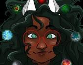 Homestuck Terezi Pyrope Print (8x10)