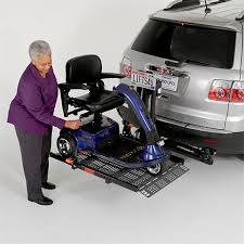 A wheelchair hitch lift is a small external platform lift that is mounted on the exterior rear of the car. Mobility Scooter And Electric Wheel Chair Handicap And Accessibility Lifts For All Vehicle Types