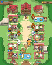 Tiny Pixel Farm Well Designed Cutesy Mobile Game Pixel Art Games Pixel Art Pixel Art Scene
