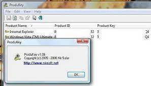Extract And Recover Windows Vista Product Key – Walker News