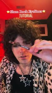Glam Rock Eyeliner Tutorial for Men