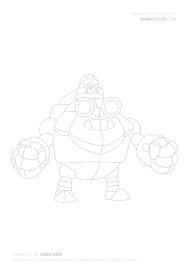Brawl Stars Coloring Pages Robo Mike Coloring And Drawing How to draw combo panda | learn to draw and color combo panda for beginners. brawl stars coloring pages robo mike