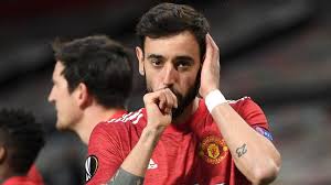 Bruno fernandes put the red devils ahead early on but lorenzo pellegrini's penalty squared the match. 2pxmnfcnxn4cgm