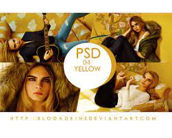 Download Psd 04 Yellow By Blooadkins On Deviantart