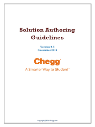 Free chegg bot for discord, you can access chegg answers with free version of bot. Chegg Solution Authoring Guidelines V9 5 Pdf Bracket Equations
