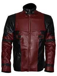 Lnj Ryan Reynolds Dead Pool Men S Waxed Genuine Leather Jacket Leatherjacket Ryan Reynol Faux Leather Jacket Men High Quality Leather Jacket Deadpool Jacket