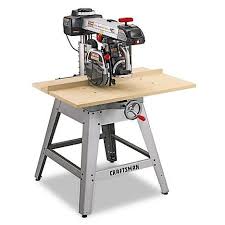 Craftsman Professional 3 Hp 10 Radial Arm Saw With Lasertrac 22010 Radial Arm Saw Used Woodworking Tools Woodworking Tools