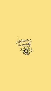 Yellow aesthetic wallpapers for free download. Pastel Yellow Quotes Wallpaper